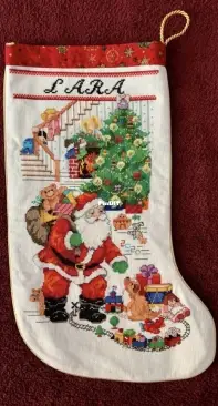 Papá Noel calcetín