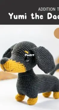 Bichon Dog Crochet pattern by Ambercraftstore