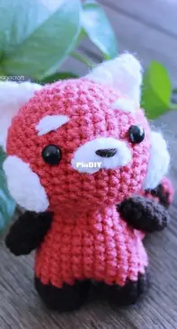 My Red Panda by ohana craft