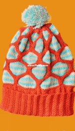 Honey Striped Hat by Stephen West