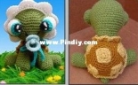 Delicious Crochet - Paola Navarro- Baby turtle - Russian Translated