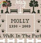 Little House Needleworks LHNPC-24 A Walk in the Park PCS + XSD
