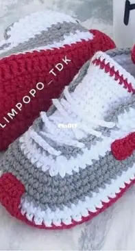 Limpopo tdk - Nadezhda Lim - Crochet Nike sneakers - Russia