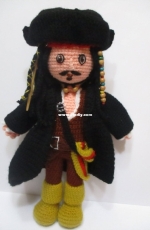 Jennita de amor-  Jenny Guevara - Captain Jack Sparrow Pirates of the Caribbean - Spanish
