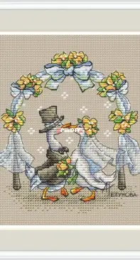 Umbrella Ornament - Counted Cross Stitch Kit - NeedleMagic NMI