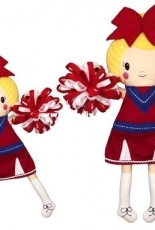 Dolls And Daydreams - In The Hoop Cheerleader Pattern