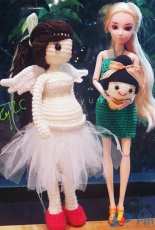Angle Mummy & doll Barbie beautiful