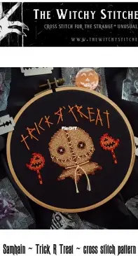 The Witchy Stitcher - Samhain - Trick R Treat PCS + XSD