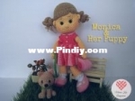 Melani Koo Amigurumi - Melani Halim - Monica and her Puppy