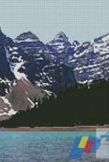 Artecy Cross Stitch - Moraine Lake in Banff