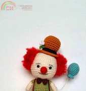 Amidorable Crochet - Jackie Laing - Clown - Free