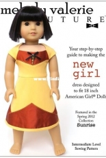 Melody Valerie Couture - New Girl Dress for 18" Dolls