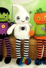 Moji Moji Design - Janine Holmes - Halloween Longlegs Dolls