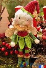 FairyGurumis Crochet - Chantal Jablonski -  Luna the Christmas Elf Tutorial - French