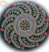 Kathryn White- Doily Threesomes Volume 4 Roses, Roses, Roses