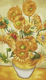 Sunflowers by Van Gogh from Cuadros 38 XSD