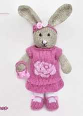 Knitted bunny rabbit