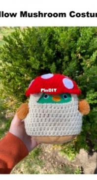 Crochet by Kaylee Co - Kaylee Turbyfill - Squishmallow Mushroom Costume