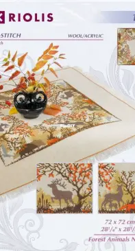 Riolis 1739 Forest Animals Napkin PCS