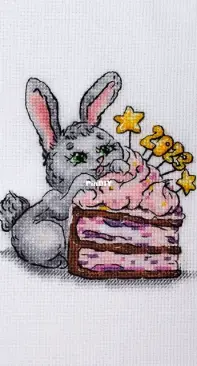 Bunny and cake