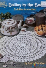 American School of Needlework - Linda Mershon - 1134 - Doilies By The Sea - 5 Doilies to Crochet