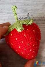 Gateando Crochet - Teresa -  Strawberry Amigurumi - Free