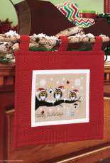 Happy Owlidays by Barbara Ana Designs from A Cross Stitch Christmas - A Heartwarming Holiday XSD
