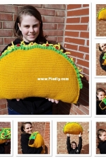 Galloway Fiber Arts - Lori Galloway - Big Taco Pillow