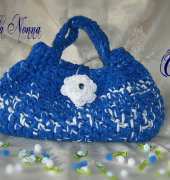 Crocheted big bag