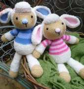 Moji Moji Design - Janine Holmes - Lulu and Lollo Lamb
