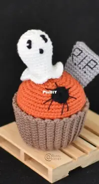 Elisas Crochet - Elisa Sartori - Halloween cupcake - Free