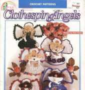 House of White Birches Leaflet 16 - Vicki Owen - Clothespin Angels
