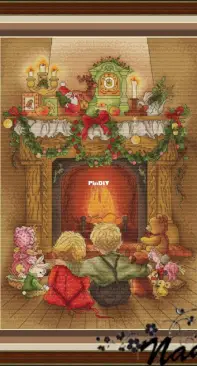By the Fireplace by Nadezhda Kazarina XSD