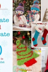 Red Heart EB116 Decorate and Celebrate: 30 Merry Ideas to Knit and Crochet