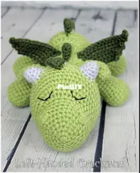 The Left Handed Crocheter - Jennifer Adams - Sleeping Dragon