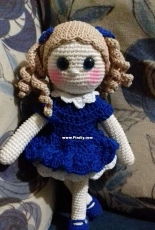 BLUE doll