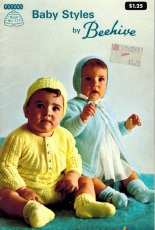 Patons Beehive  - Book No.117 - Baby Styles Baldwins Canada Inc. - 1977