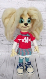 Svetlana Toys Shop - Svetlana Malyarik - Pooch Rosie - Светлана Малярик - Барбоскина Роза - Russian