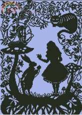 Bothy Threads XFT4 Fairy Tales - Alice in Wonderland