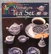 Annies Attic 892513 - Miniature Tea Set by Nancy Weddle