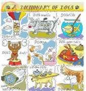 Bothy Threads XDO5 A Dictionary of Dogs XSD