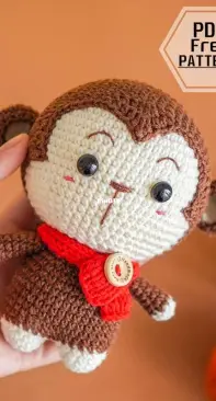 Crochet Pattern - Monkey - Amigurumi