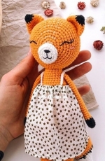 Bumbee crochet - Fox - Russian - Free