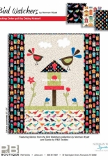 Bird Watchers - Pecking Order Quilt by by Debby Kratovil - Free