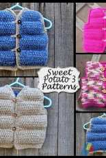My Sweet Potato 3 - Christine Mitchell - Reversible Puffy Vest