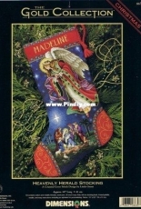 Dimensions - The Gold Collection 8639 Heavenly Herald Stocking XSD