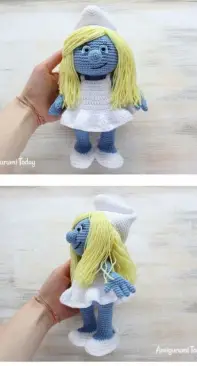 Crochet Smurf amigurumi pattern - Amigurumi Today