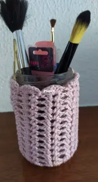 Crocheted  jars