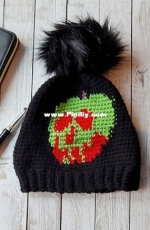 Hooks and Cocoa - Katie Hansen - Poison Apple Beanie