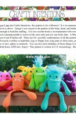 Crafty Intentions - Megan Lapp - Choose your own Adventure Monster - German